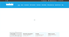 Desktop Screenshot of malminortho.co.uk